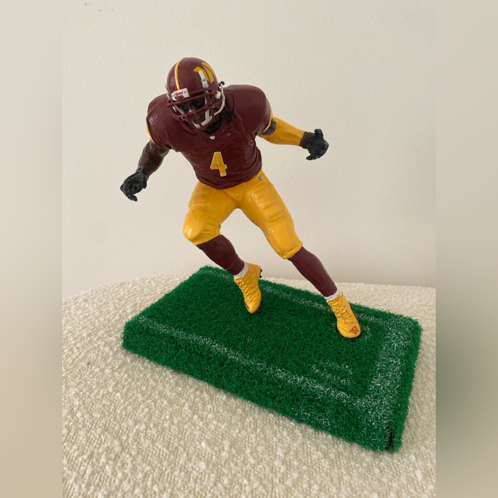 Custom Hand-Painted 12” Frankie Luvu Washington Commanders Figure